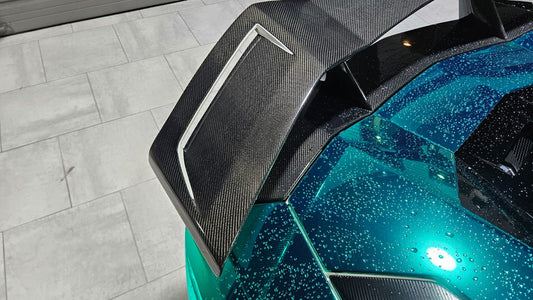 Lamborghini Aventador Base LP700 LP720 S LP740 LP750 Ultimate LP780 2012 2013 2014 2015 2016 2017 2018 2019 2020 2021 2022 2023 with Aftermarket Parts - Rear Wing Carbon Fiber / FRP from Aero Republic