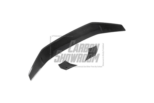 Lamborghini Huracan LP580 LP610 Evo RWD AWD Tecnica 2015 2016 2017 2018 2019 2020 2021 2022 2023 2024 with Aftermarket Parts - Rear Spoiler & Wing Base Carbon Fiber / FRP from Aero Republic