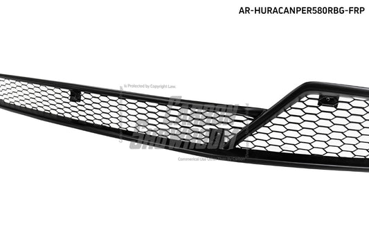 Lamborghini Huracan LP580 LP610 2015-2017 with Aftermarket Parts - LP580 or Perfomante & LP610 Style Rear Upper Grill FRP from Aero Republic