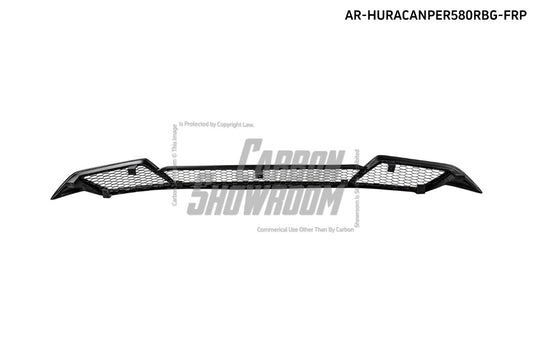 Lamborghini Huracan LP580 LP610 2015-2017 with Aftermarket Parts - LP580 or Perfomante & LP610 Style Rear Upper Grill FRP from Aero Republic