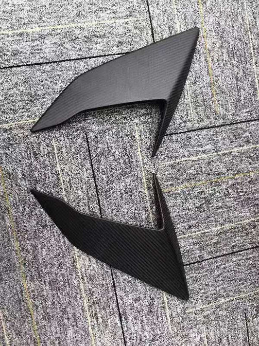 Lamborghini Huracan STO 2021 2022 2023 2024 with Aftermarket Parts - Vor Style Window Louvers Pre-preg Carbon Fiber / FRP from Aero Republic