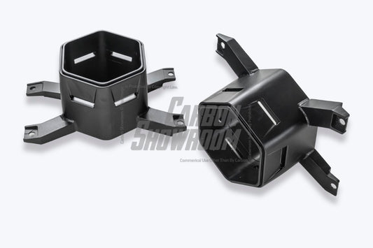 Lamborghini Huracan Tecnica Performante Evo 2015 2016 2017 2018 2019 2020 2021 2022 2023 2024 with Aftermarket Parts - Tecnica Style Rear Bumper & Diffuser Dry Pre-preg Carbon Fiber from Aero Republic