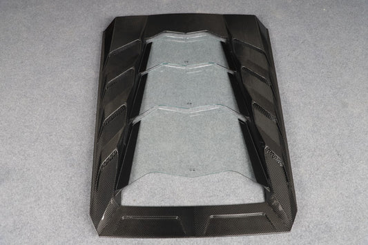 Lamborghini Huracan Tecnica Performante Evo LP610 LP580 2015 2016 2017 2018 2019 2020 2021 2022 2023 2024 with Aftermarket Parts - M Style Trunk Dry Pre-preg Carbon Fiber from Aero Republic