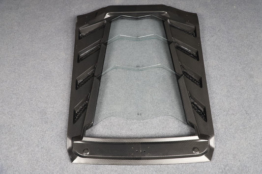 Lamborghini Huracan Tecnica Performante Evo LP610 LP580 2015 2016 2017 2018 2019 2020 2021 2022 2023 2024 with Aftermarket Parts - M Style Trunk Dry Pre-preg Carbon Fiber from Aero Republic