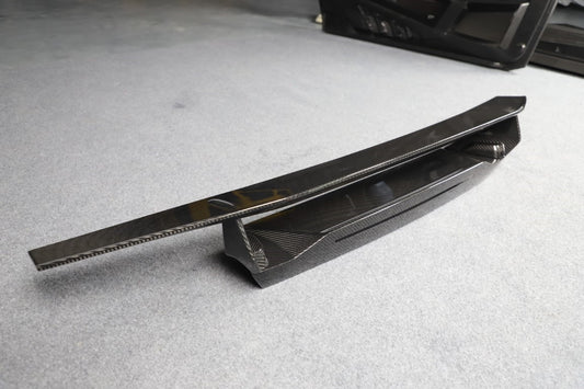 Lamborghini Huracan Tecnica Performante Evo LP610 LP580 2015 2016 2017 2018 2019 2020 2021 2022 2023 2024 with Aftermarket Parts - Tecnica Style Rear Wing Dry Pre-preg Carbon Fiber from Aero Republic