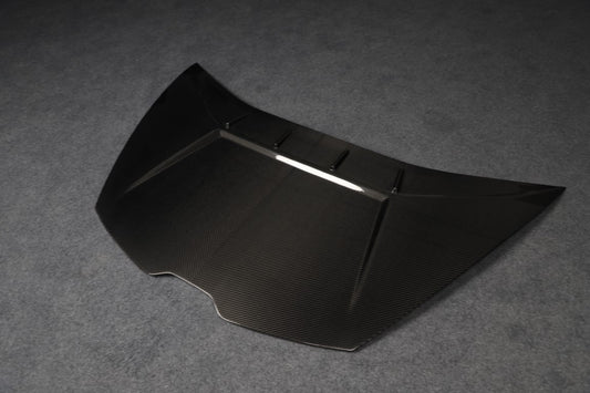 Lamborghini Huracan Tecnica Performante Evo LP610 LP580 2015 2016 2017 2018 2019 2020 2021 2022 2023 2024 with Aftermarket Parts - Tecnica Style Hood Dry Pre-preg Carbon Fiber from Aero Republic