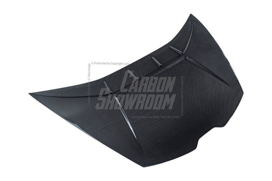 Lamborghini Huracan Tecnica Performante Evo LP610 LP580 2015 2016 2017 2018 2019 2020 2021 2022 2023 2024 with Aftermarket Parts - Tecnica Style Hood Dry Pre-preg Carbon Fiber from Aero Republic