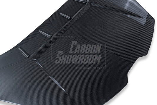 Lamborghini Huracan Tecnica Performante Evo LP610 LP580 2015 2016 2017 2018 2019 2020 2021 2022 2023 2024 with Aftermarket Parts - Tecnica Style Hood Dry Pre-preg Carbon Fiber from Aero Republic