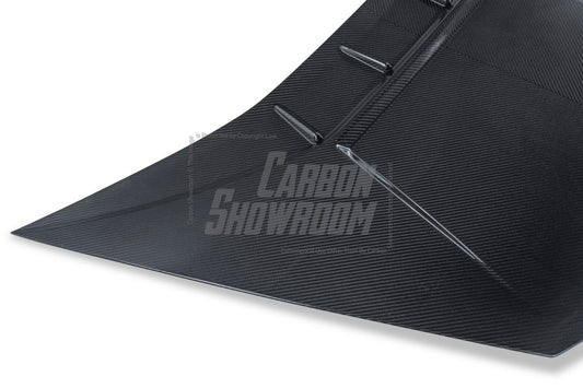 Lamborghini Huracan Tecnica Performante Evo LP610 LP580 2015 2016 2017 2018 2019 2020 2021 2022 2023 2024 with Aftermarket Parts - Tecnica Style Hood Dry Pre-preg Carbon Fiber from Aero Republic