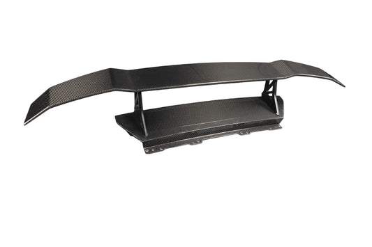 Lamborghini Huracan Tecnica Performante Evo LP610 LP580 2015 2016 2017 2018 2019 2020 2021 2022 2023 2024 with Aftermarket Parts - Vor V1 Style Rear Wing Dry Pre-preg Carbon Fiber from Aero Republic