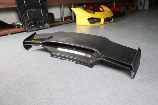 Aero Republic Vor V2 Style Rear Wing for Lamborghini Huracan Tecnica Performante Evo LP610 LP580 2015-2024 Dry Pre-preg Carbon Fiber