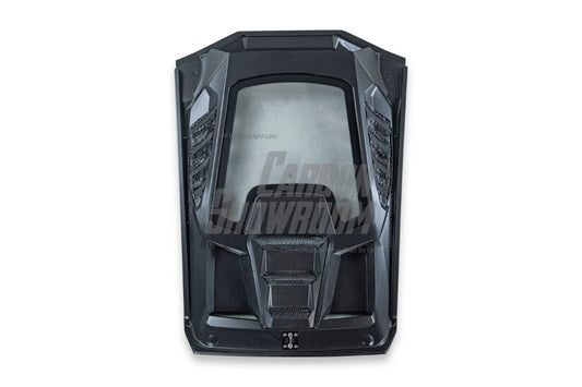 Lamborghini Huracan Tecnica Performante Evo LP610 LP580 2015 2016 2017 2018 2019 2020 2021 2022 2023 2024 with Aftermarket Parts - Tecnica Style Engine Hatch Dry Pre-preg Carbon Fiber from Aero Republic
