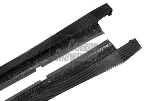Aero Republic Lamborghini LP700 Upgrade SVJ Carbon Fiber Side Skirts - Performance SpeedShop