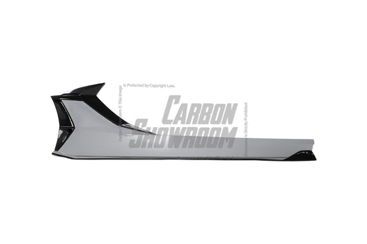 Aero Republic Lamborghini LP700 Upgrade SVJ Carbon Fiber Side Skirts - Performance SpeedShop