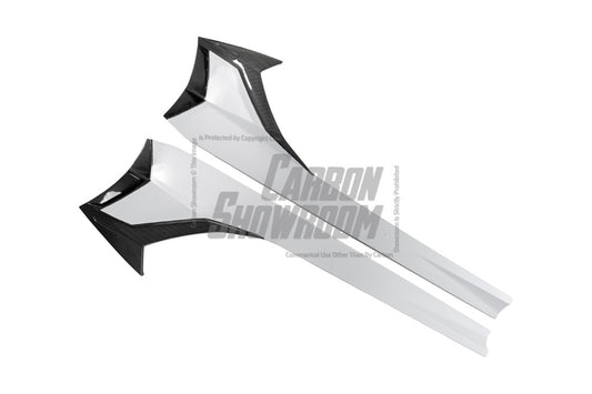 Aero Republic Lamborghini LP700 Upgrade SVJ Carbon Fiber Side Skirts - Performance SpeedShop