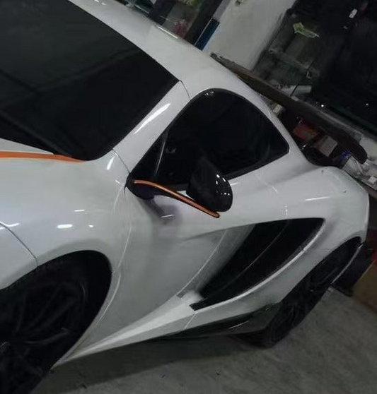 Aero Republic DMC Style Side Skirts for McLaren 650S MP4-12C 2012-2016 Carbon Fiber
