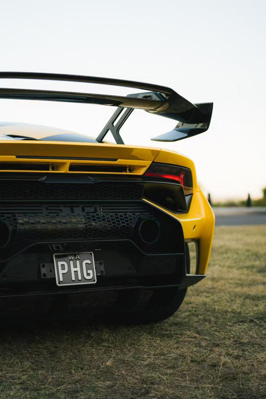 Lamborghini Huracan STO 2021 2022 2023 2024 with Aftermarket Parts - 1:1 STO OEM Style Rear Diffuser Pre-preg Carbon Fiber / FRP from Aero Republic