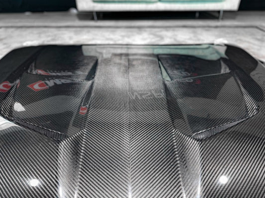 Lamborghini Urus 2019 2020 2021 2022 2023 2024 with Aftermarket Parts - M Style Hood Bonnet Pre-preg Carbon Fiber from Aero Republic
