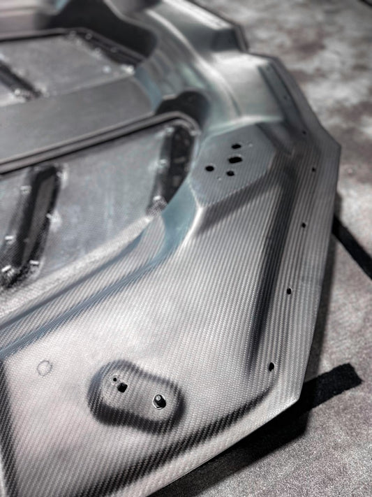 Lamborghini Urus 2019 2020 2021 2022 2023 2024 with Aftermarket Parts - M Style Hood Bonnet Pre-preg Carbon Fiber from Aero Republic