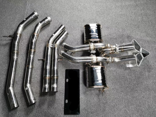 Lamborghini Urus 2019 2020 2021 2022 2023 2024 with Aftermarket Parts - M Style Exhaust Stainless Steel / Titanium from Aero Republic