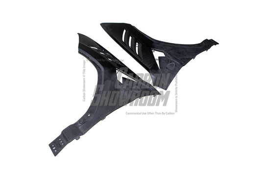 Lamborghini Urus 2019 2020 2021 2022 with Aftermarket Parts - M Style Front Fenders Carbon Fiber from Aero Republic