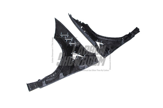 Lamborghini Urus 2019 2020 2021 2022 with Aftermarket Parts - M Style Front Fenders Carbon Fiber from Aero Republic