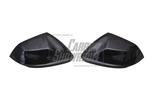 Lamborghini Urus 2019 2020 2021 2022 2023 2024 with Aftermarket Parts - M Style Mirror Cap Pre-preg Carbon Fiber from Aero Republic