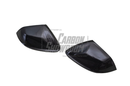 Lamborghini Urus 2019 2020 2021 2022 2023 2024 with Aftermarket Parts - M Style Mirror Cap Pre-preg Carbon Fiber from Aero Republic