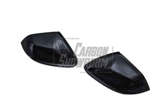 Lamborghini Urus 2019 2020 2021 2022 2023 2024 with Aftermarket Parts - M Style Mirror Cap Pre-preg Carbon Fiber from Aero Republic