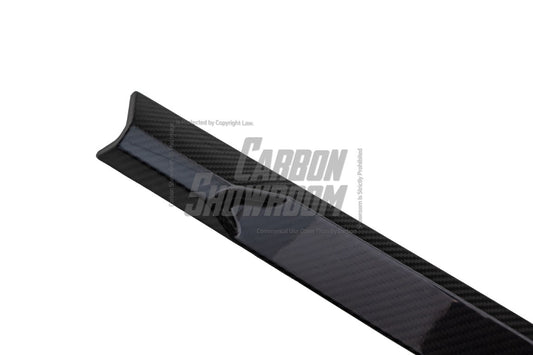 Lamborghini Urus 2019 2020 2021 2022 2023 2024 with Aftermarket Parts - M Style Rear Trunk Lid Trim Pre-preg Carbon Fiber from Aero Republic