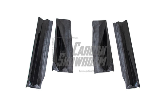 Lamborghini Urus 2019 2020 2021 2022 with Aftermarket Parts - M Style Side Skirts Carbon Fiber from Aero Republic