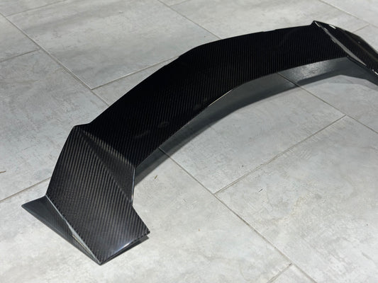 Lamborghini Urus 2019 2020 2021 2022 with Aftermarket Parts - M Style Rear Roof Spoiler Carbon Fiber from Aero Republic