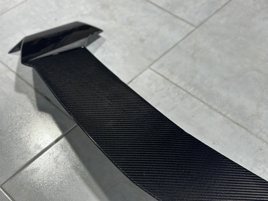 Lamborghini Urus 2019 2020 2021 2022 with Aftermarket Parts - M Style Rear Roof Spoiler Carbon Fiber from Aero Republic