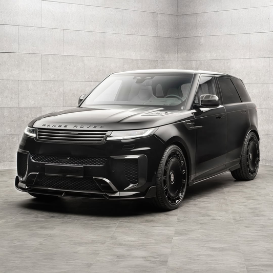 Land Rover Range Rover Sport SV Autobiography HSE Dynamic SE S LP461 2023-ON with Aftermarket Parts - Msry Style Mirror Caps Masks Dry Pre-preg Carbon Fiber from Aero Republic