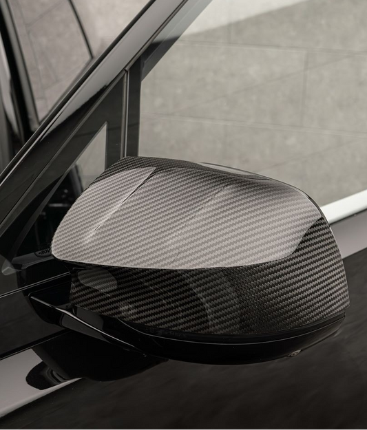 Land Rover Range Rover Sport SV Autobiography HSE Dynamic SE S LP461 2023-ON with Aftermarket Parts - Msry Style Mirror Caps Masks Dry Pre-preg Carbon Fiber from Aero Republic
