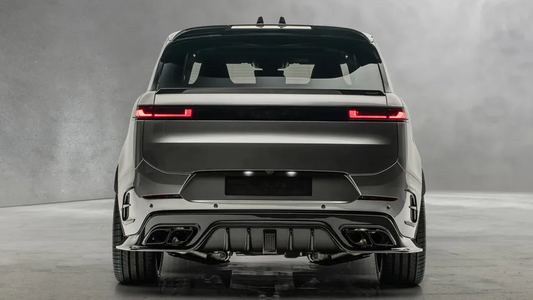 Aero Republic Land Rover Range Rover Sport SV L461 2024-ON Msry Style Rear Bumper Diffuser With Light Dry Carbon
