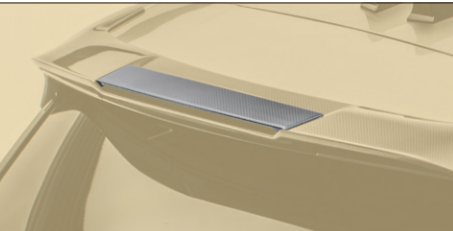 Land Rover Range Rover Sport SV L461 2024-ON with Aftermarket Parts - Msry Style Rear Roof Spoiler 4 Piece Set Dry Pre-preg Carbon Fiber from Aero Republic