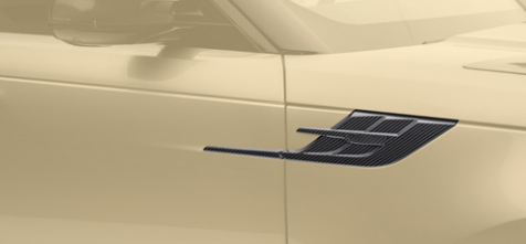 Land Rover Range Rover Sport SV L461 2024-ON with Aftermarket Parts - Msry Style Side Panels Vents Trims Dry Pre-preg Carbon Fiber from Aero Republic