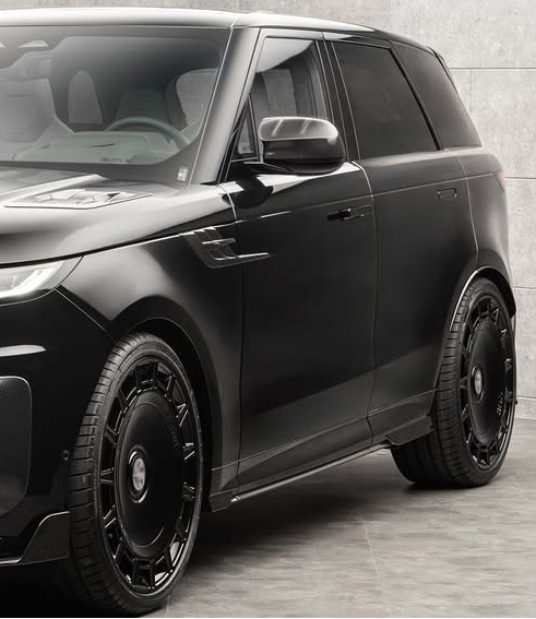 Land Rover Range Rover Sport SV L461 2024-ON with Aftermarket Parts - Msry Style Side Skirts 6 Pieces Set Dry Pre-preg Carbon Fiber from Aero Republic