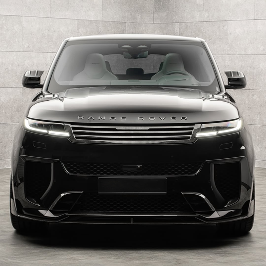 Land Rover Range Rover Sport SV L461 2024-ON with Aftermarket Parts - Msry Style Front Bumper Side Vents Air Intakes Cover Trims Dry Pre-preg Carbon Fiber from Aero Republic