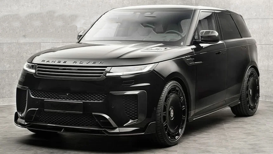 Land Rover Range Rover Sport SV L461 2024-ON with Aftermarket Parts - Msry Style Front Bumper Side Vents Air Intakes Cover Trims Dry Pre-preg Carbon Fiber from Aero Republic