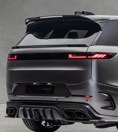 Aero Republic Msry Style Rear Decklid Ducktail Lip Spoiler for Land Rover Range Rover Sport SV HSE Dynamic SE S LP461 2023-ON Dry Pre-preg Carbon Fiber