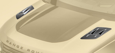 Land Rover Range Rover Sport SV Autobiography HSE Dynamic SE S LP461 2023-ON with Aftermarket Parts - Msry Style Hood Bonnet Air Intake Trims Dry Pre-preg Carbon Fiber from Aero Republic