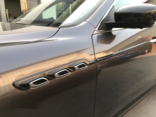 Maserati Levante Base Lusso GranLusso GranSport GT Ultima GTS Modena Tributo Trofeo 2017 2018 2019 2020 2021 2022 2023 2024 with Aftermarket Parts - Fenders Trim Pre-preg Carbon Fiber from Aero Republic