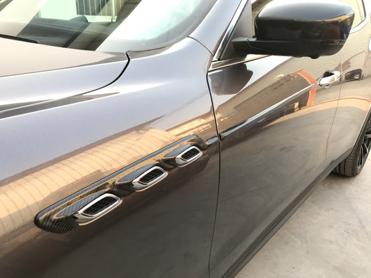 Maserati Levante Base Lusso GranLusso GranSport GT Ultima GTS Modena Tributo Trofeo 2017 2018 2019 2020 2021 2022 2023 2024 with Aftermarket Parts - Fenders Trim Pre-preg Carbon Fiber from Aero Republic