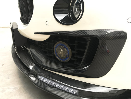 Maserati Levante Base Lusso GranLusso GT GTS Modena (For Base Bumper Only) 2017 2018 2019 2020 2021 2022 2023 2024 with Aftermarket Parts - Front Intake Vent Pre-preg Carbon Fiber from Aero Republic