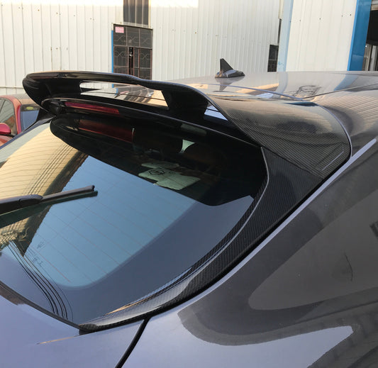 Maserati Levante Base Lusso GranLusso GranSport GT Ultima GTS Modena Tributo Trofeo 2017 2018 2019 2020 2021 2022 2023 2024 with Aftermarket Parts - Rear Roof Spoiler Pre-preg Carbon Fiber / FRP from Aero Republic