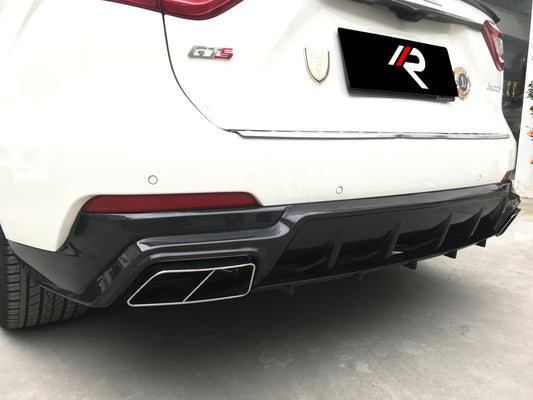 Maserati Levante Base Lusso GranLusso GranSport GT Ultima GTS Modena Tributo Trofeo 2017 2018 2019 2020 2021 2022 2023 2024 with Aftermarket Parts - Rear Diffuser (with Tips) Pre-preg Carbon Fiber / FRP from Aero Republic