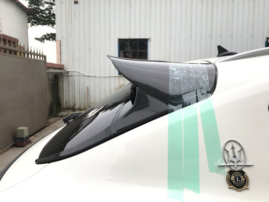 Maserati Levante Base Lusso GranLusso GranSport GT Ultima GTS Modena Tributo Trofeo 2017 2018 2019 2020 2021 2022 2023 2024 with Aftermarket Parts - Rear Roof Spoiler Pre-preg Carbon Fiber / FRP from Aero Republic