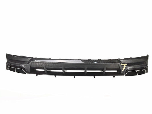 Maserati Levante Base Lusso GranLusso GranSport GT Ultima GTS Modena Tributo Trofeo 2017 2018 2019 2020 2021 2022 2023 2024 with Aftermarket Parts - Rear Diffuser (with Tips) Pre-preg Carbon Fiber / FRP from Aero Republic